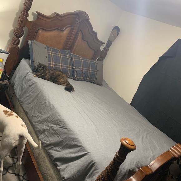 Queen bed set - Picture 5 of 8